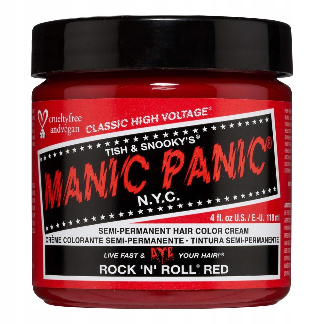 Toner na vlasy Manic Panic Rock'n'roll Red 118 ml