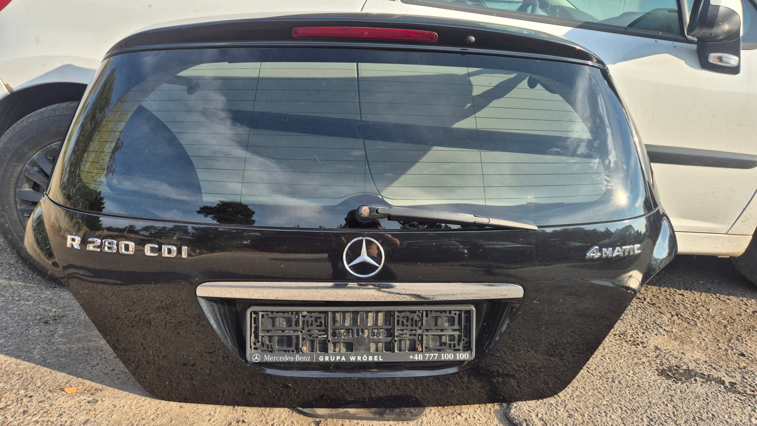 trunk door boot code LAKIERU 197 MERCEDES R W251