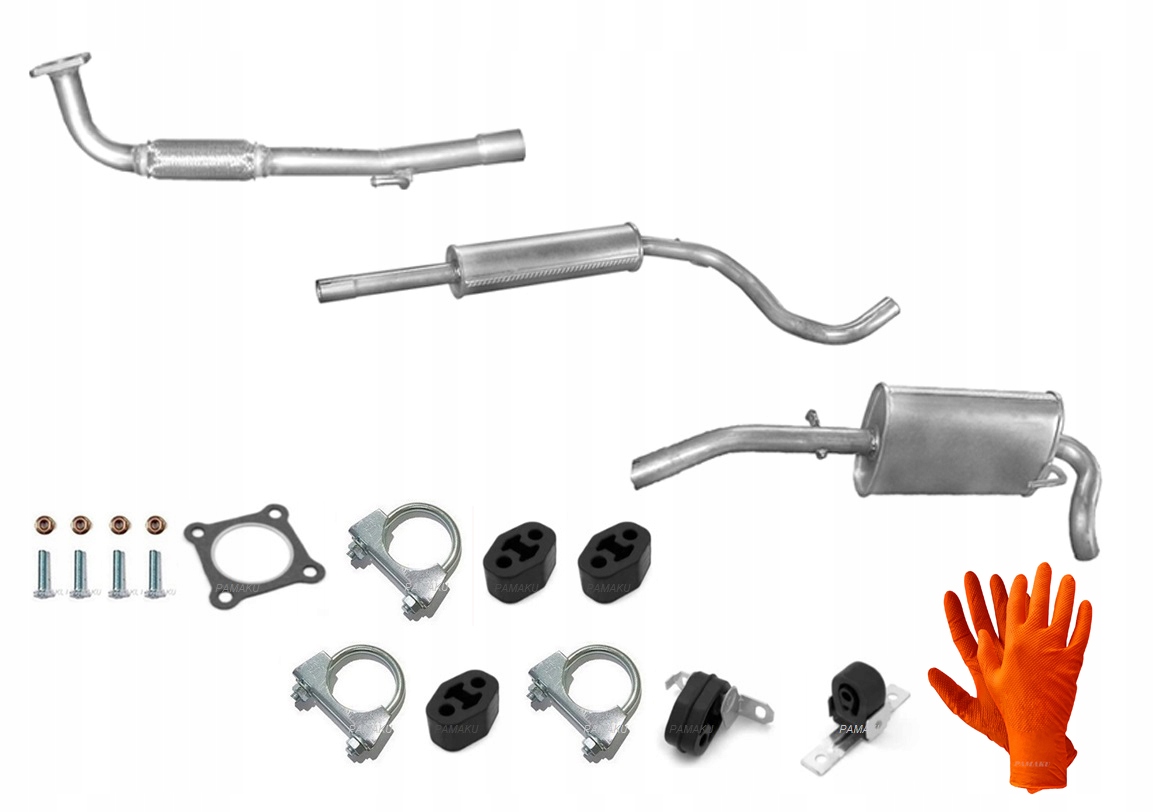 Vw Lupo 1.0 1.4 (1999-2005) Výfukový Systém