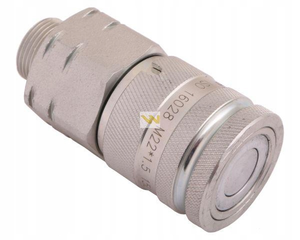 

Szybkozłącze hydrauliczne suchoodcinające M22x1.5