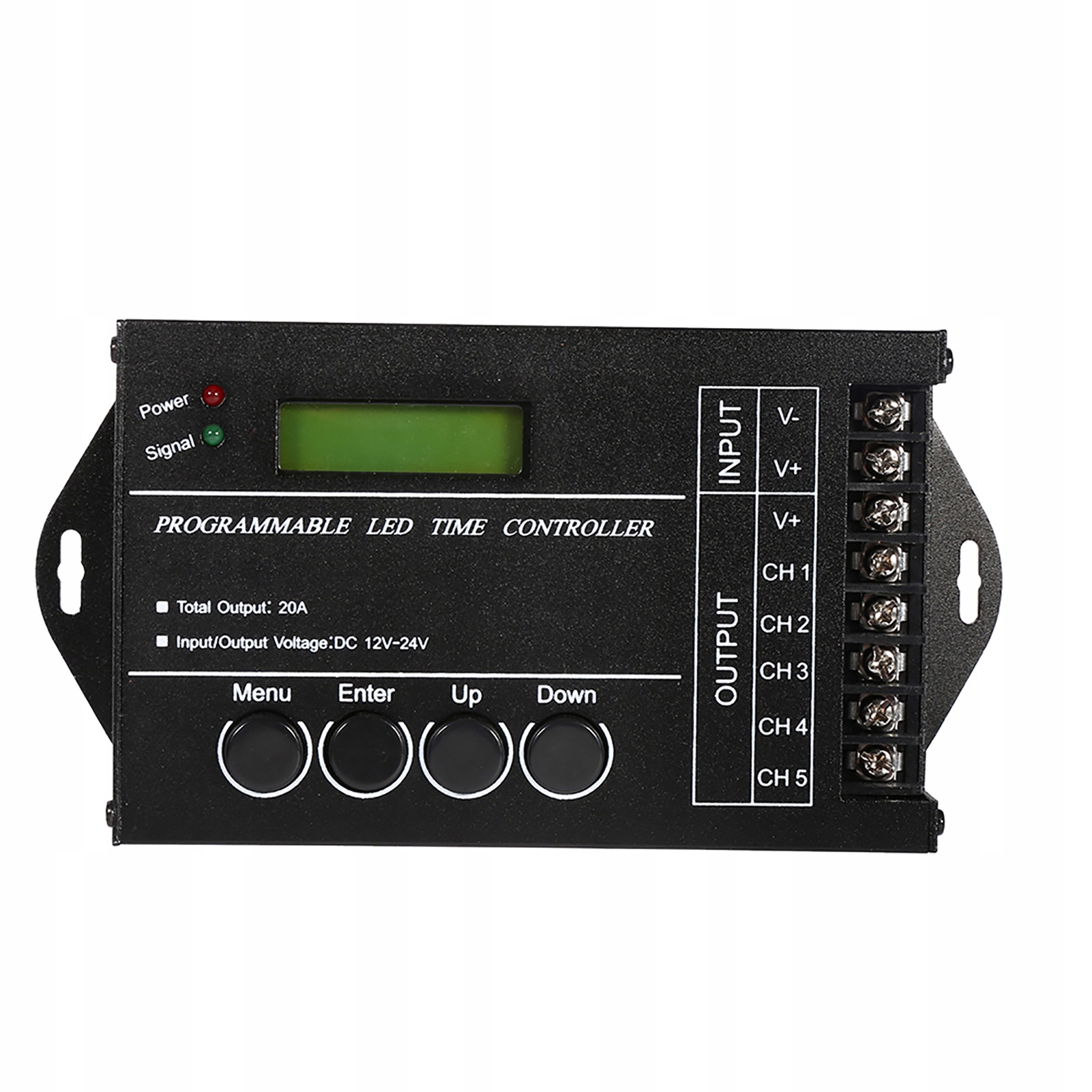 DC12/24V 20A programovatelný Led regulátor času