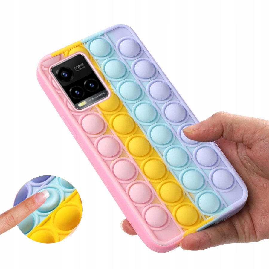 

Etui Bubble Pop It Push Case do Vivo Y21S Y33S