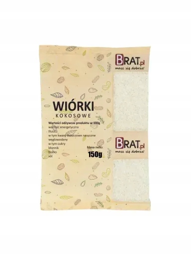 9 x Brat Strouhaný kokos 150 g