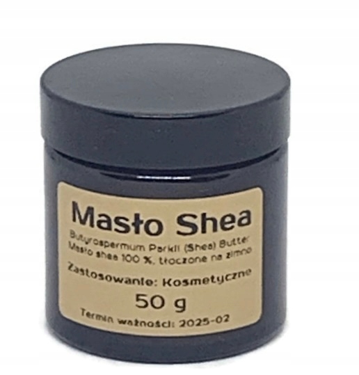 

Masło Shea Szklane Opakowanie 50 Gram