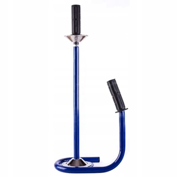 UCHWYT DO FOLII STRETCH STRECZ Z NACIĄGIEM HAMULCEM METALOWY NIEBIESKI