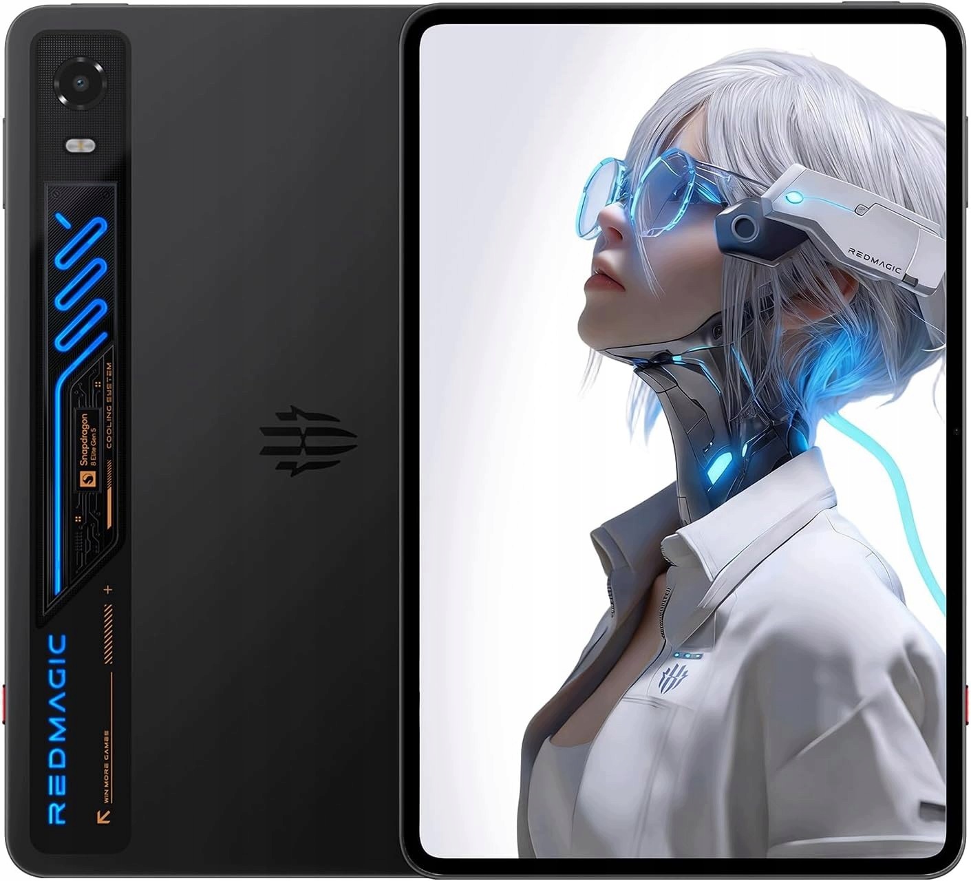Redmagic Astra 2 gamer tablet 16GB 512GB Oled 185Hz Snapdragon fekete
