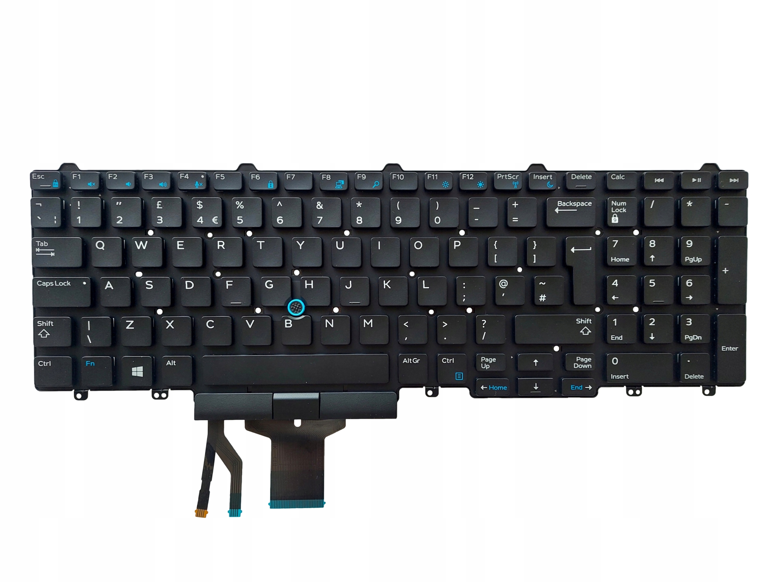 Klávesnice Dell E5550 E5570 E5580 5550 3510 7510 7710 Uk Originál