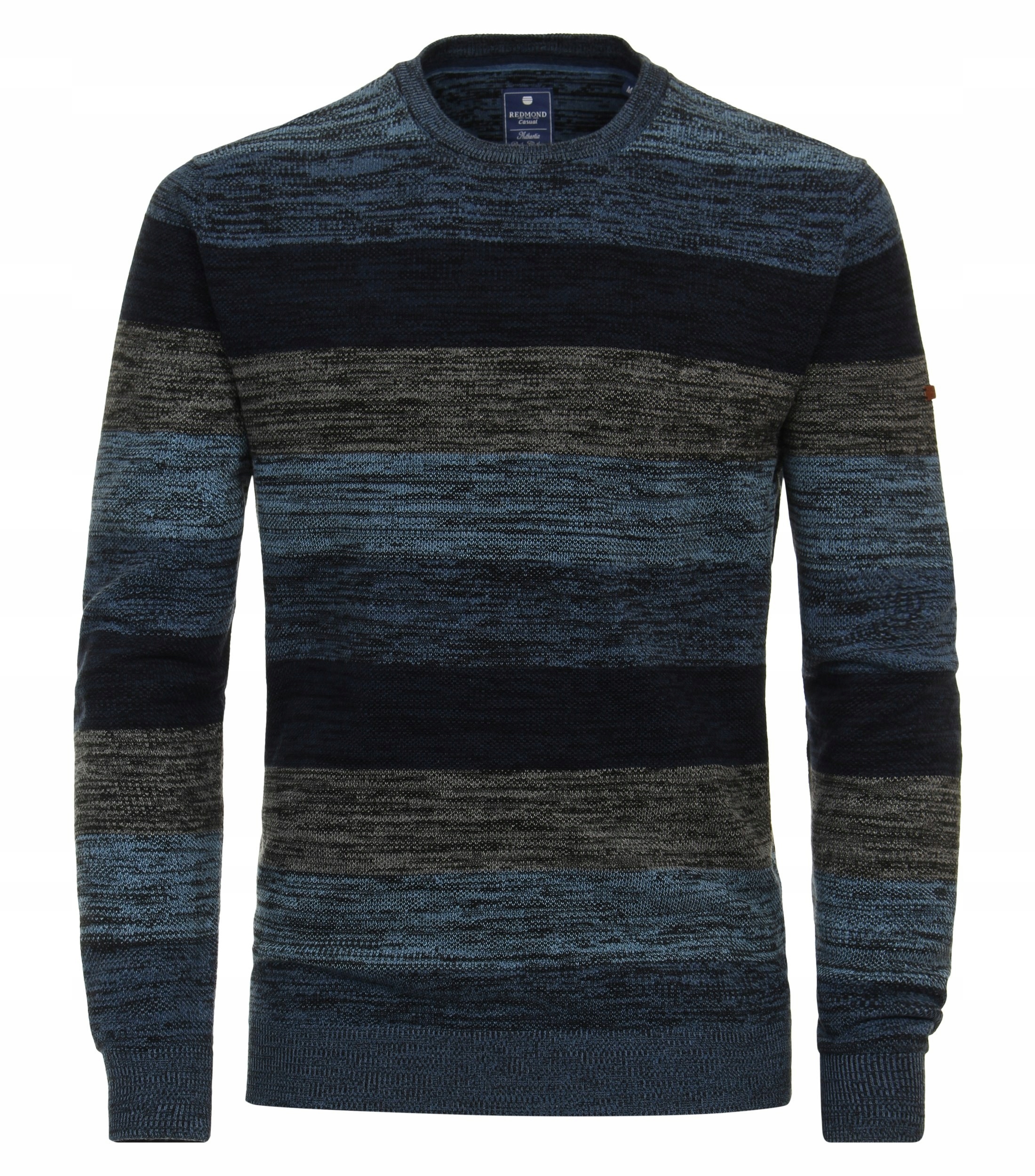 Redmond Velké Rozměry Pulovr S Pruhovaným Bavlněným Svetrem 3XL 144 cm