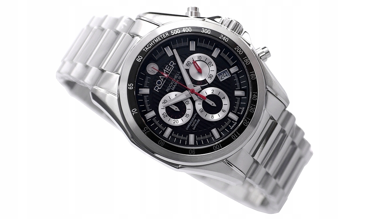 Roamer Rockshell Chrono 220837 41 55 20 Męski Marka Roamer