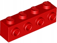 

Lego 30414 Klocek 1x4 czerwony Nowy (2g)