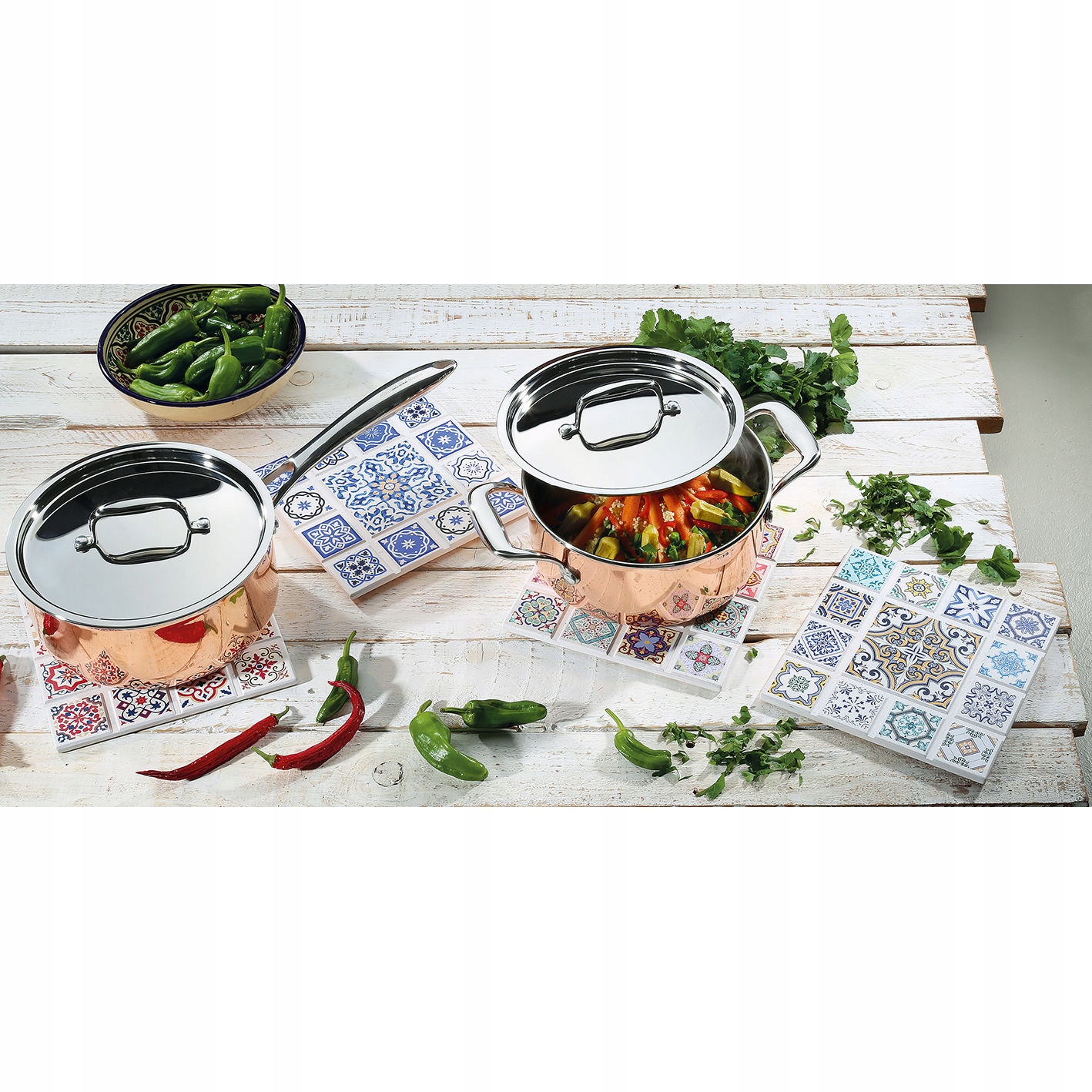 PODSTAWKA pod GARNEK naczynia ZASSENHAUS 20x20 Stan opakowania oryginalne