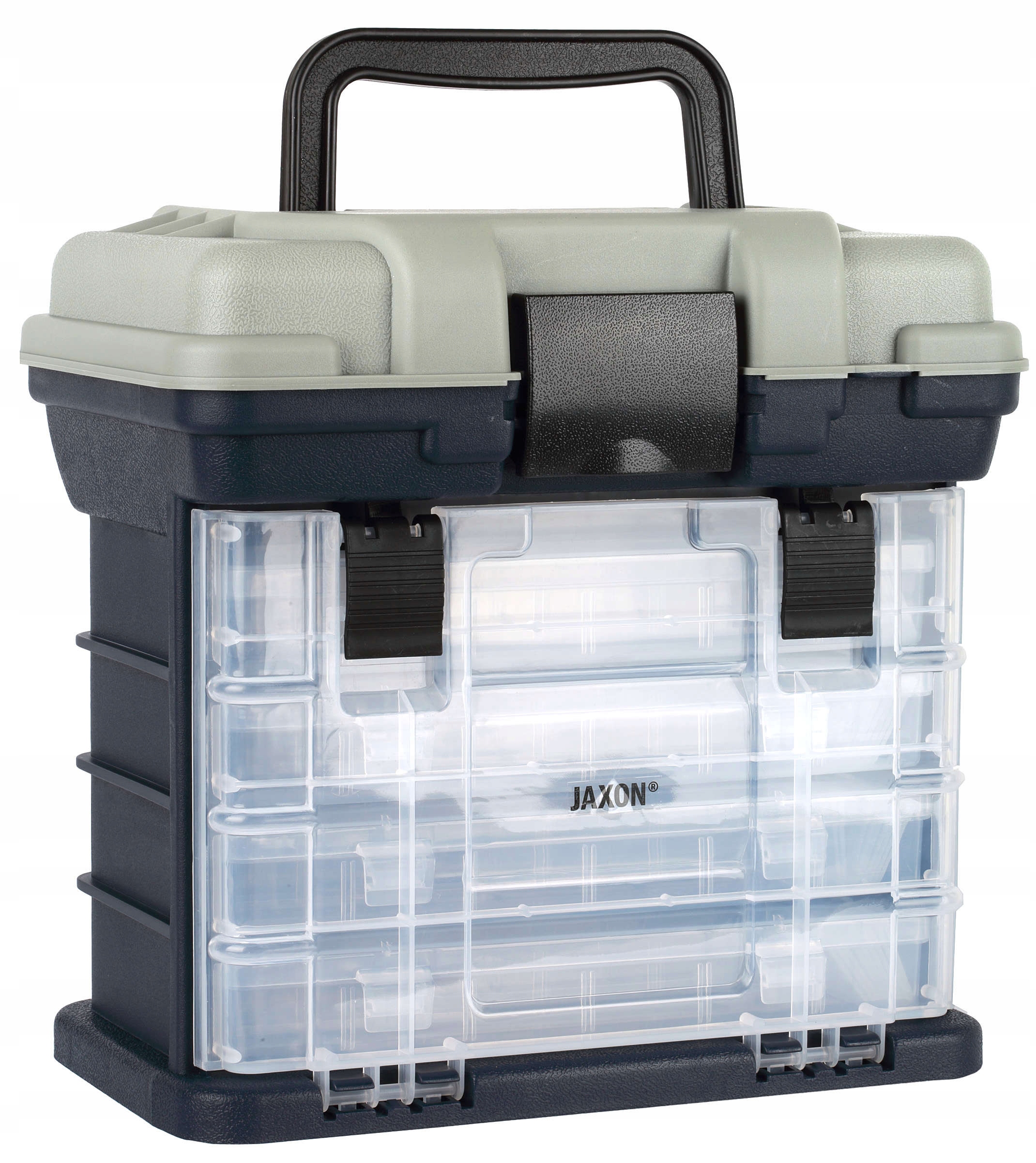 Skrzynka wędkarska z 4 pudełkami Jaxon RH-180 na ryby rapa sklep pruszków