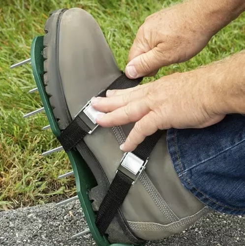 AERATOR OGRODOWY SANDAŁOWY NAKŁADKI BUTY Z KOLCAMI DO TRAWNIKÓW NAKŁUWACZ Rodzaj aerator