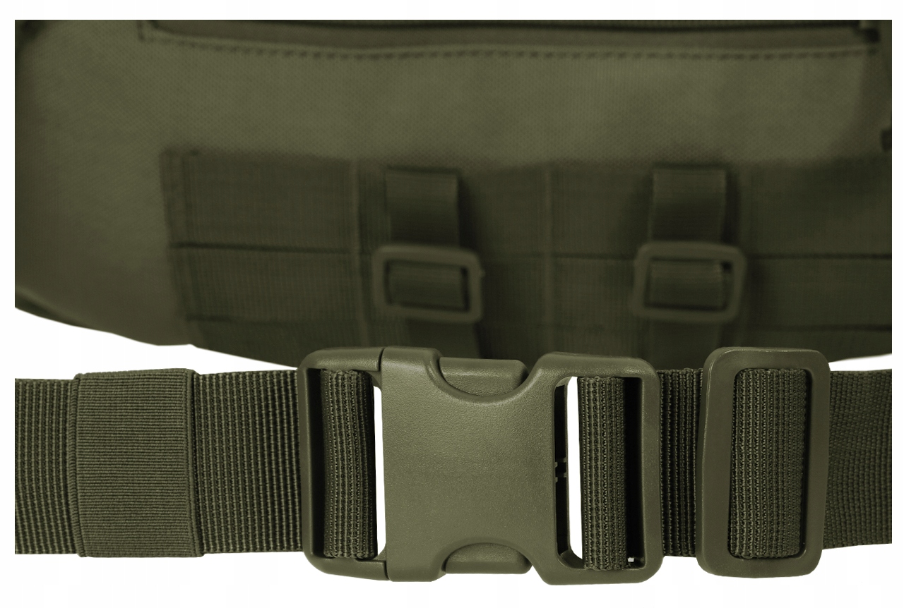 NERKA TEXAR TORBA BIODROWA NA PAS MOLLE OLIVE Wzór dominujący bez wzoru