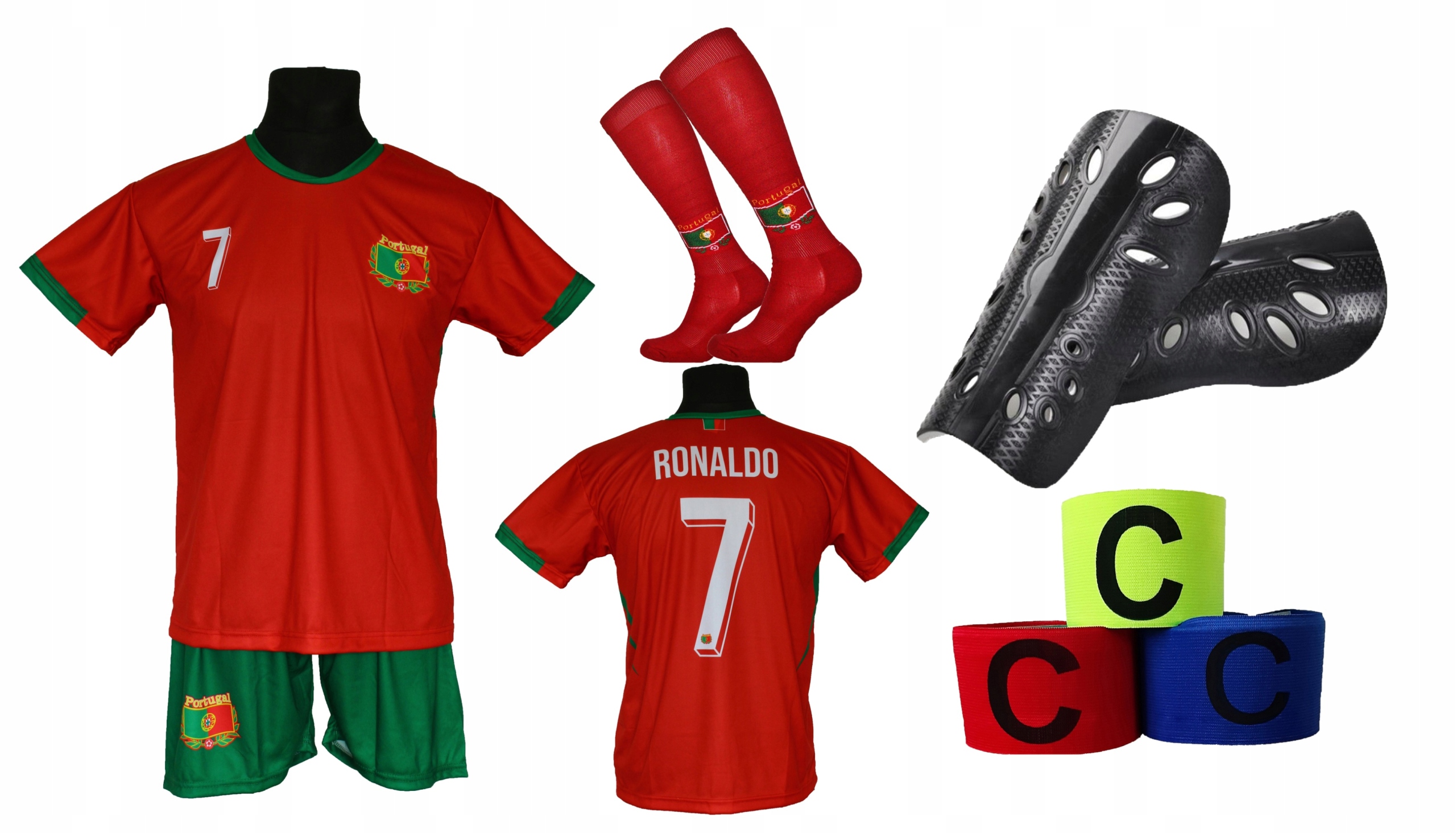 Ronaldo komplet fotbalový dres Portugalsko Oo 134