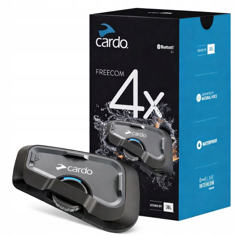 Motocyklový Interkom Cardo Freecom 4x Duo
