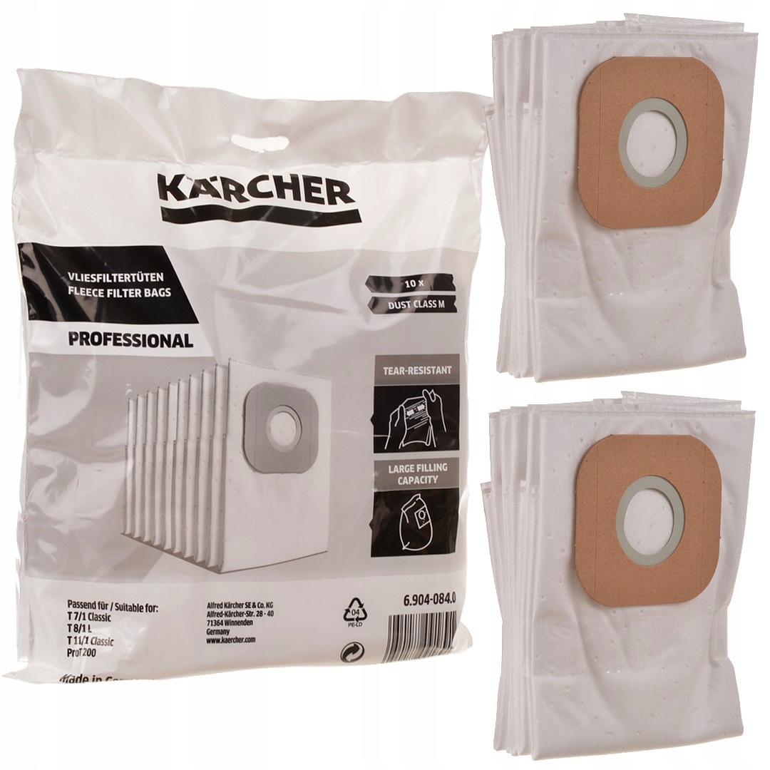 

Worki Do Odkurzacza Karcher T7/1 T8/1 T11/1 10 szt