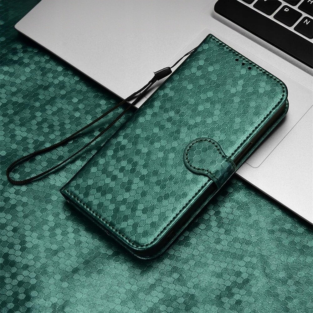 ETUI Z KLAPKĄ DO OPPO RENO 11F 5G FUTERAŁ WALLET OBUDOWA CASE POKROWIEC Materiał skóra ekologiczna