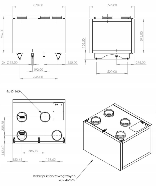 Rekuperator Pro Max 400v Kod producenta ProMax 400v