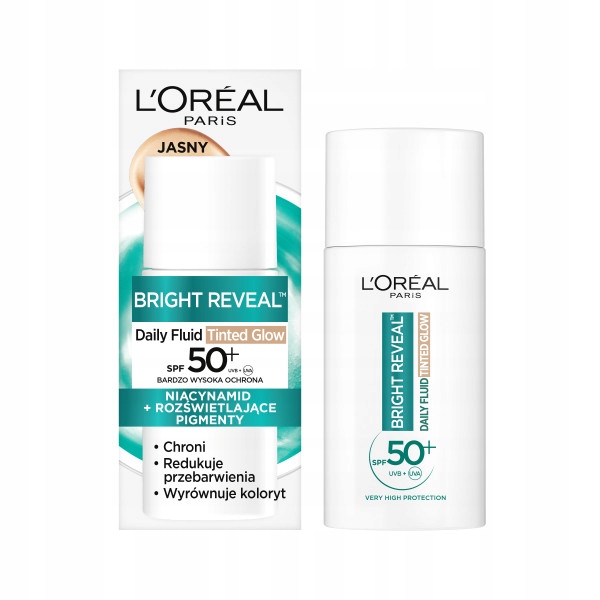 L'Oréal Paris Bright Reveal Spf 50+ Rozjasňující pleťový fluid Light