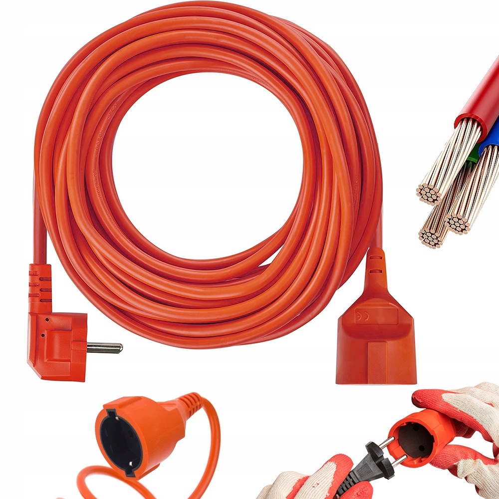 Prodlužovací Kabel 30 M Pro Stavební Sekačku 3 X 0,75 MM