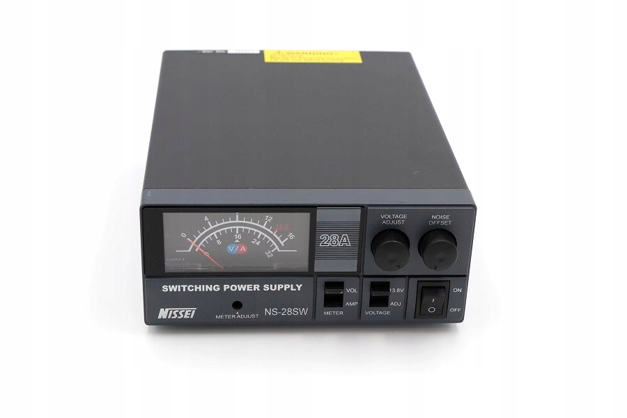 Nissei NS-28SW zasilacz impulsowy 28A wskaźniki, regulacja napięcia 9-15V