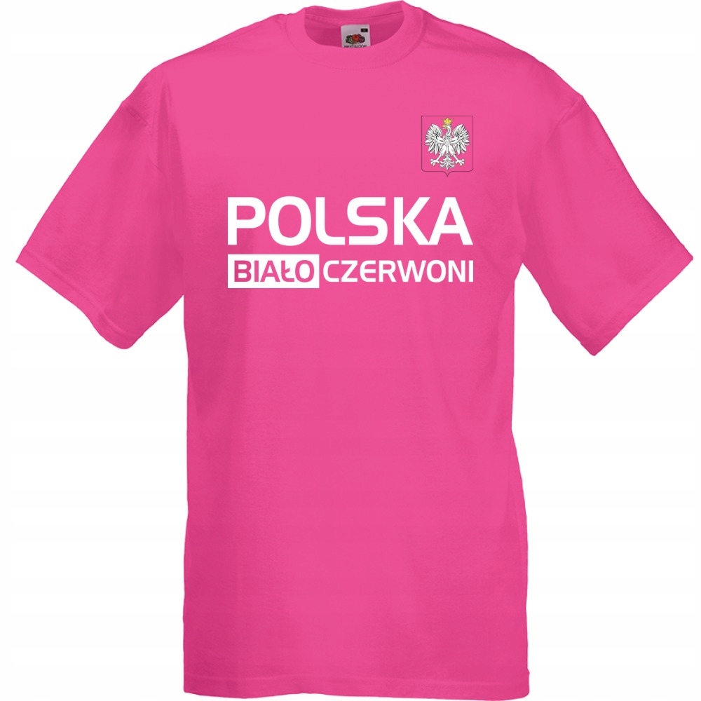 

Koszulka kibic kibica reprezentacja S fuksja