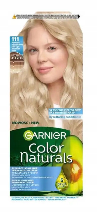 Garnier Srebrny Popielaty Niska cena na Allegro