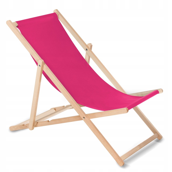 

Leżak Ogrodowy Drewniany Leżaki Plażowe Solidny