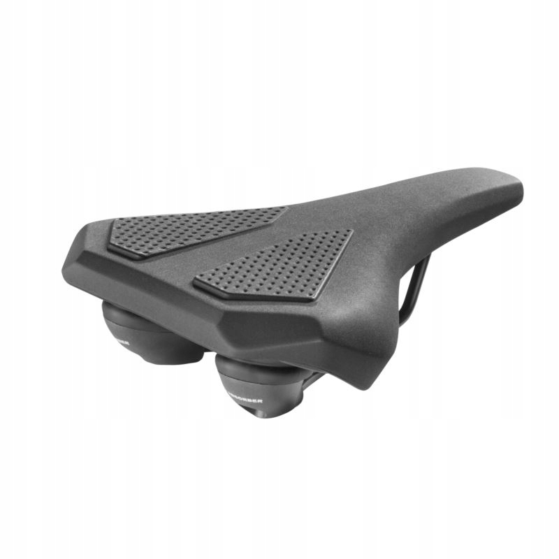 Selle Monte Grappa Siodełko Corvetta Elstomer czarne stal