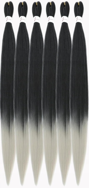 Xusuperb Dlouhé copánky pro prodlužování vlasů ombre 70 cm