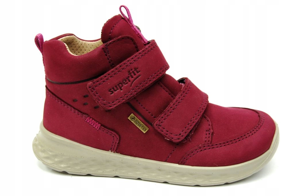 Superfit 000367 trzewiki ocieplane dziecięce Skóra fuksja Gore-tex r. 22