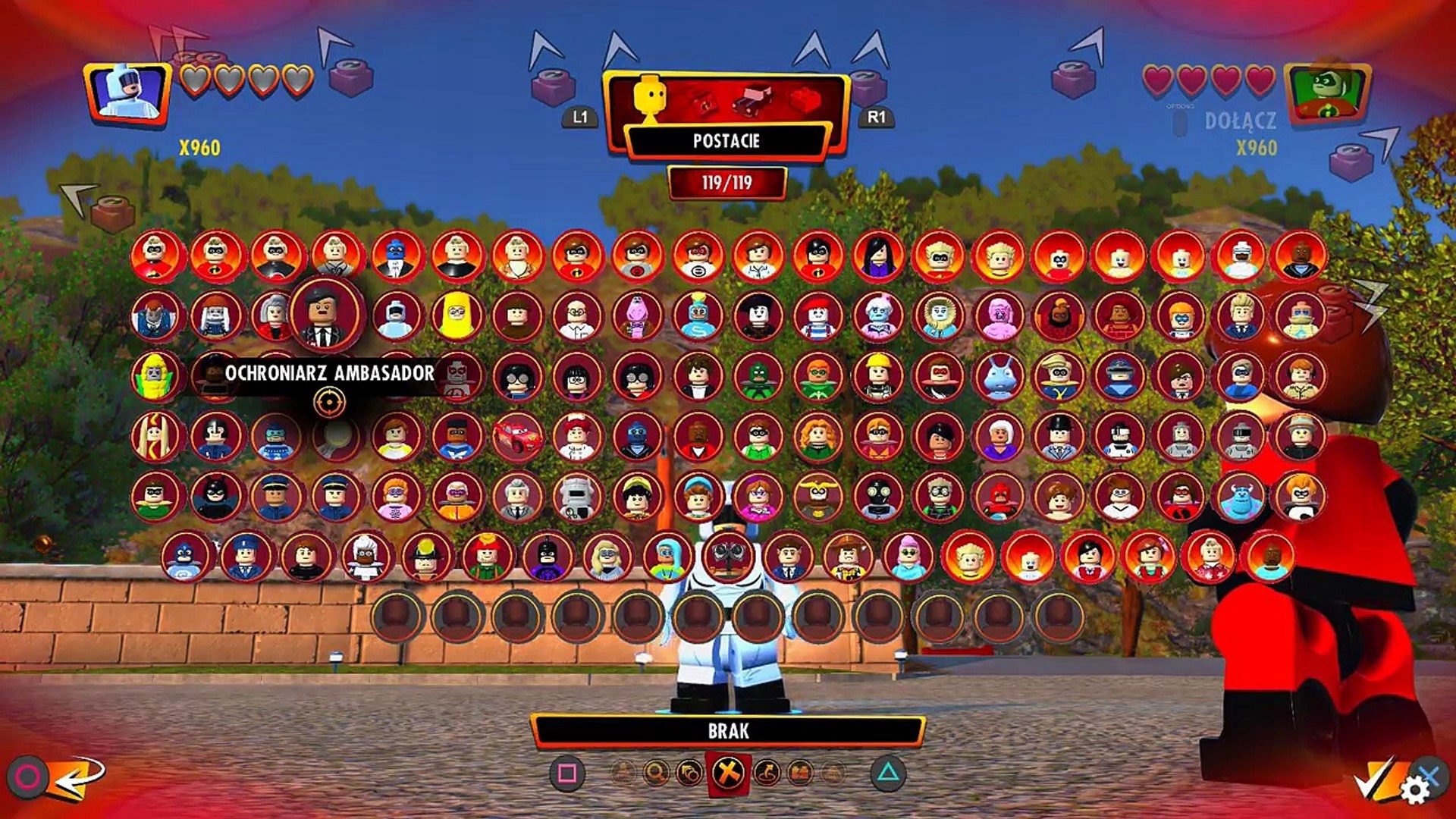 LEGO INIEMAMOCNI PS4 Platforma PS4