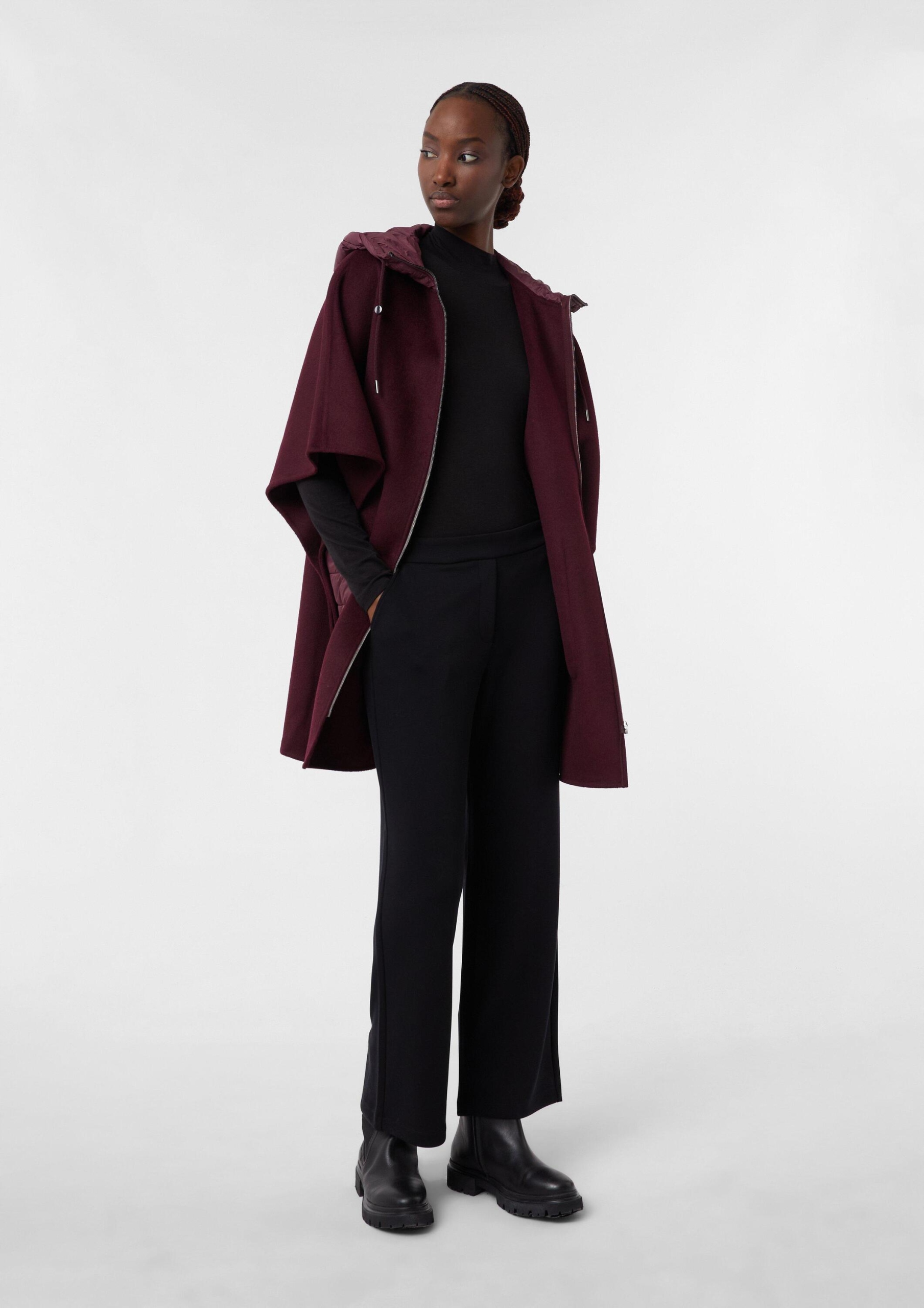 Comma ponczo do bioder