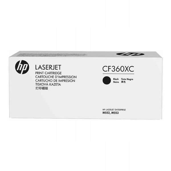 Originální toner Black Hp Color LaserJet Enterprise M552 (508XC CF360XC), k