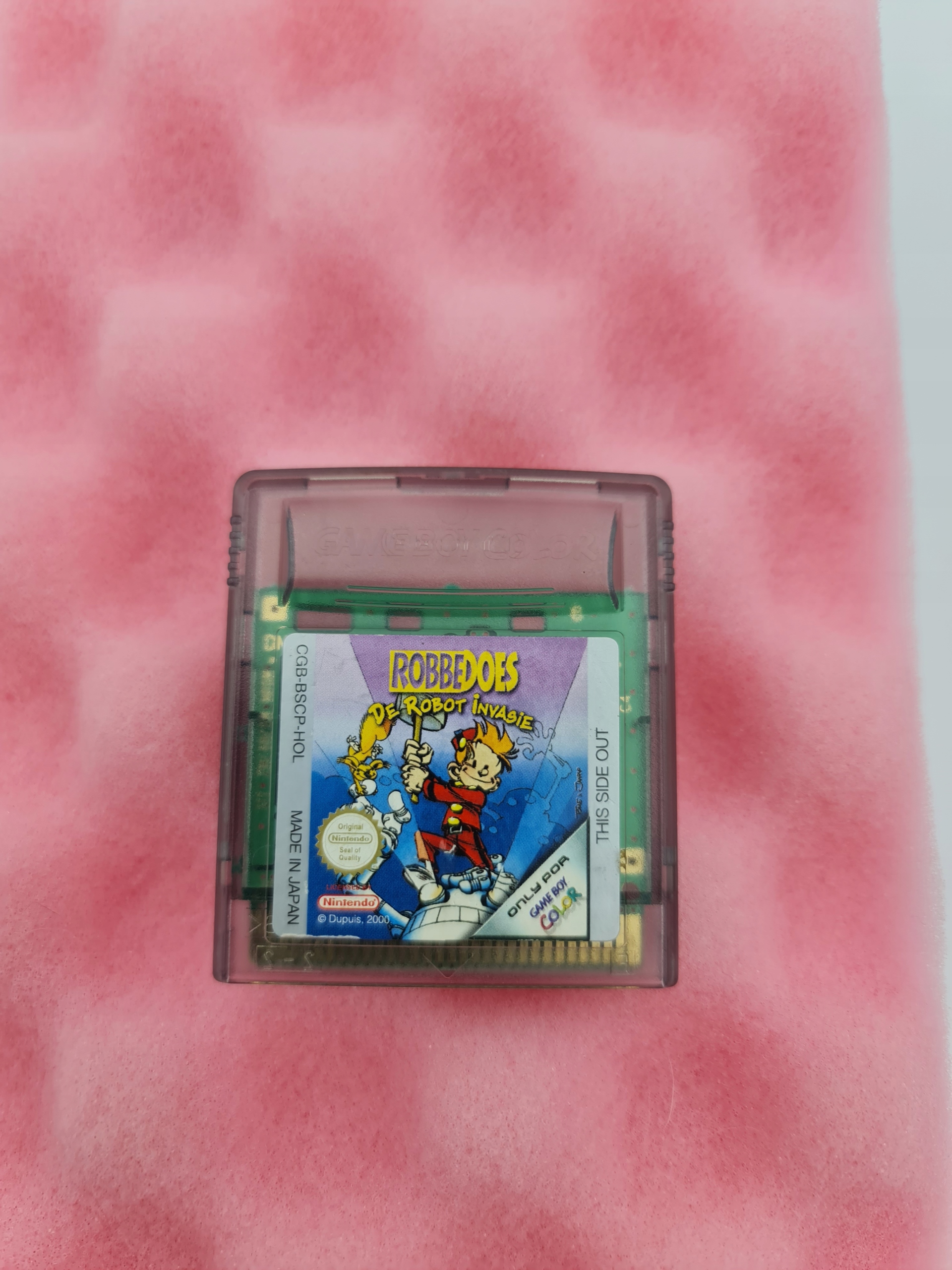 GAME BOY COLOR ROBBEDOES THE ROBOT INVASIE Producent Nintendo