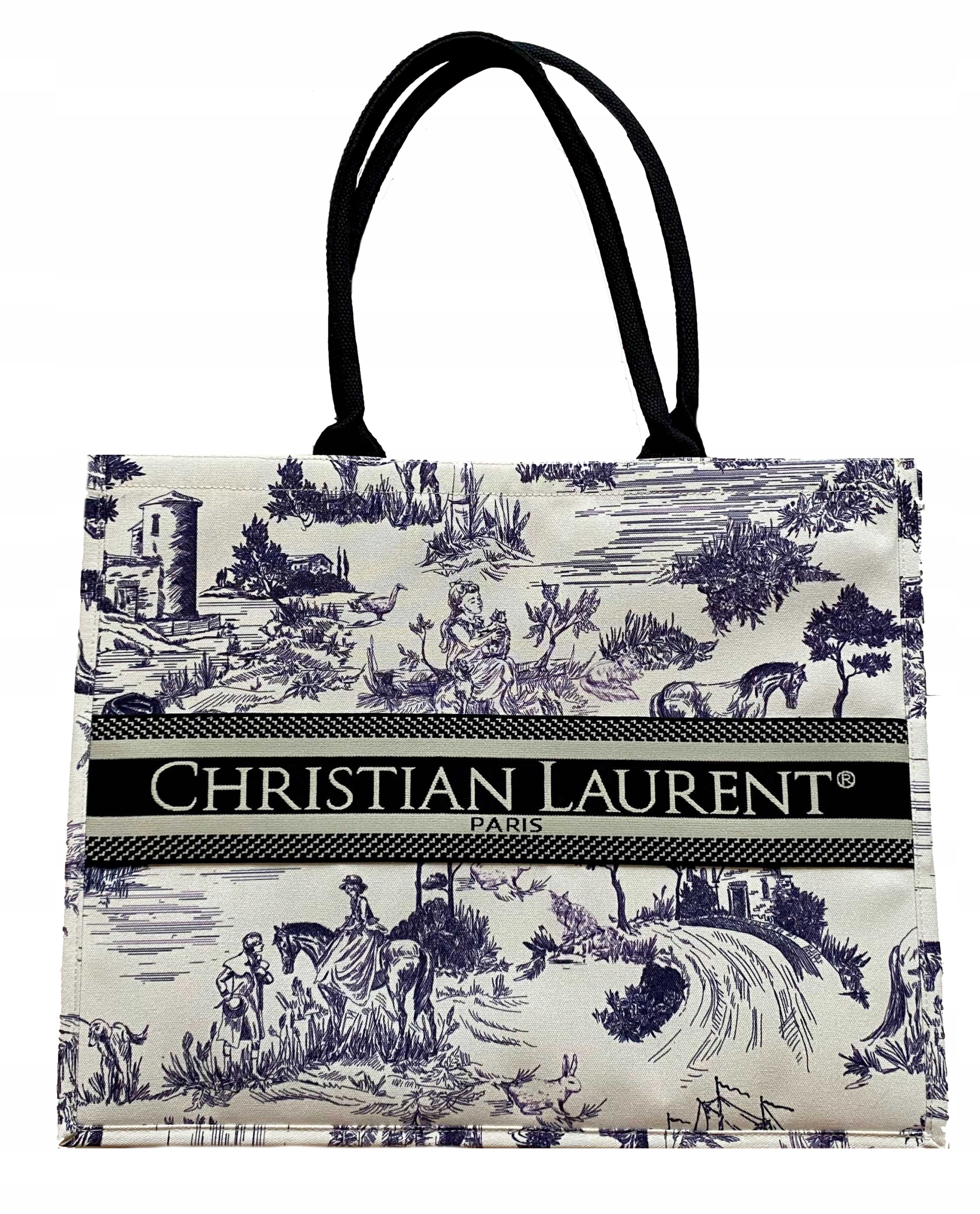 CHRISTIAN LAURENT TORBA PLAŻOWA DUŻA MOCNA ECRU