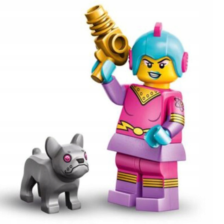 Lego Minifigures Seria 26 Kosmos 71046 Space Kosmiczna bohaterka retro #4
