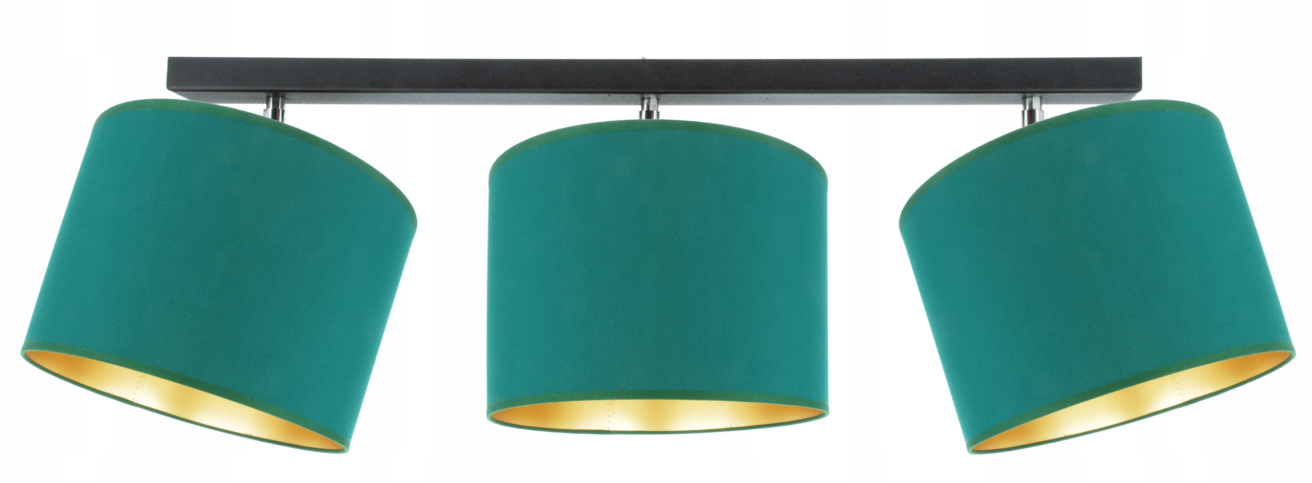 Moderní závěsná stropní lampa zelené stínidlo 20 cm, obývací pokoj, Led Novinka