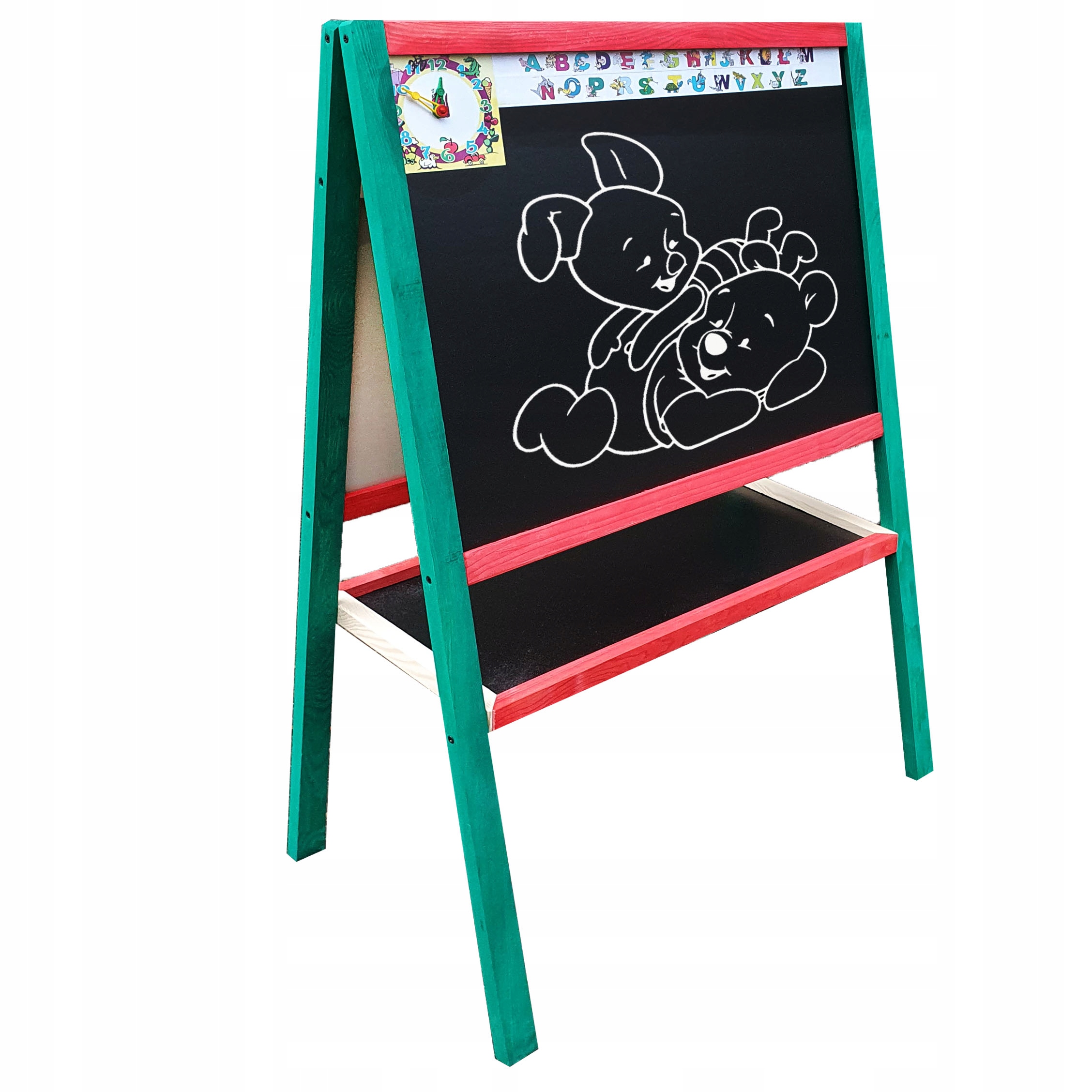 DUŻA TABLICA KREDOWO - MAGNETYCZNA DWUSTRONNA Marka inna