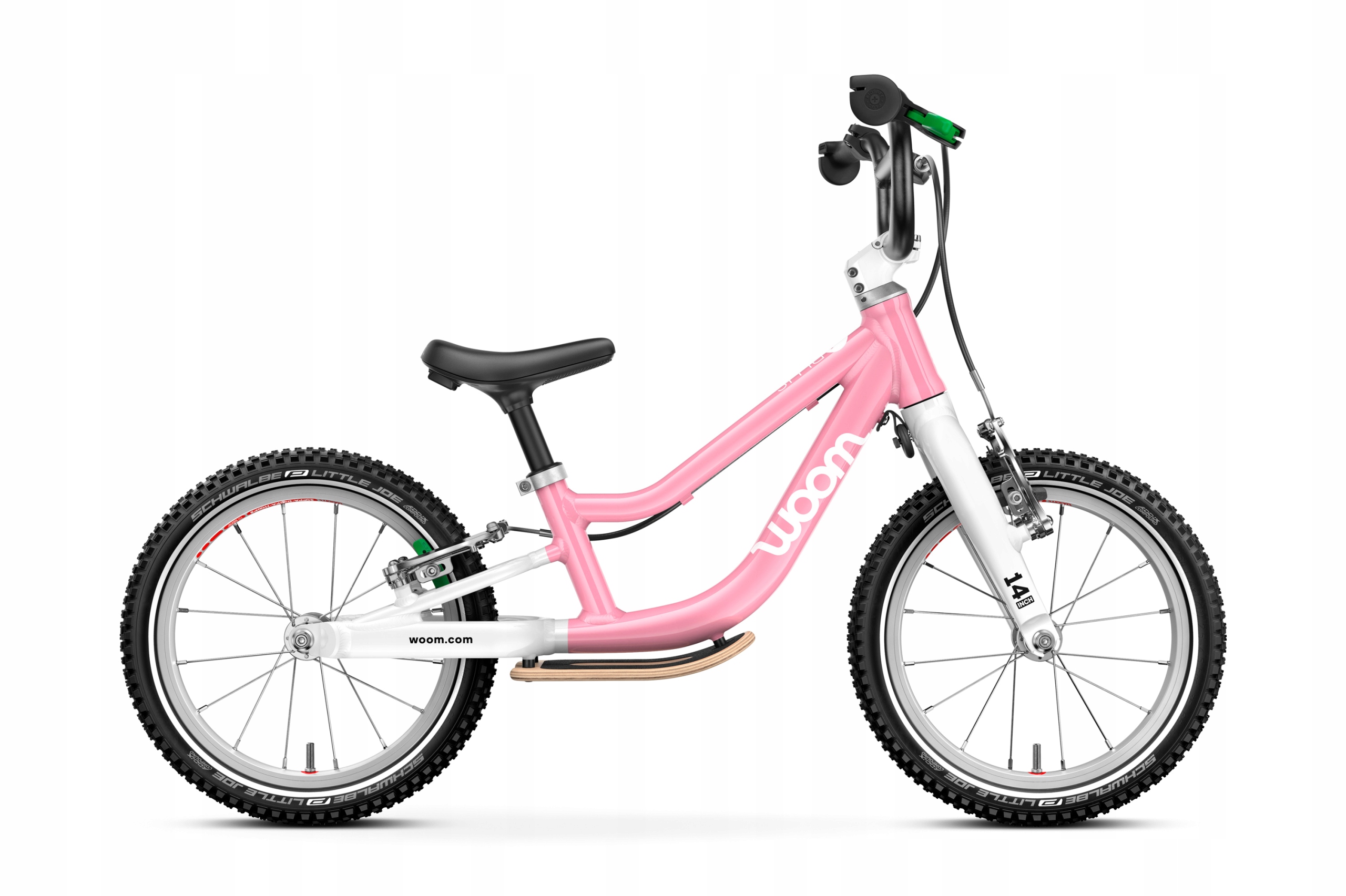 Woom Go 1 Plus Powder Pink 4.5 Kg Wzrost 95-110CM Najnowszy