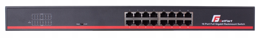 Switch Gigabit Vlan 16 Portů 32GB/s Tab Mac 8K