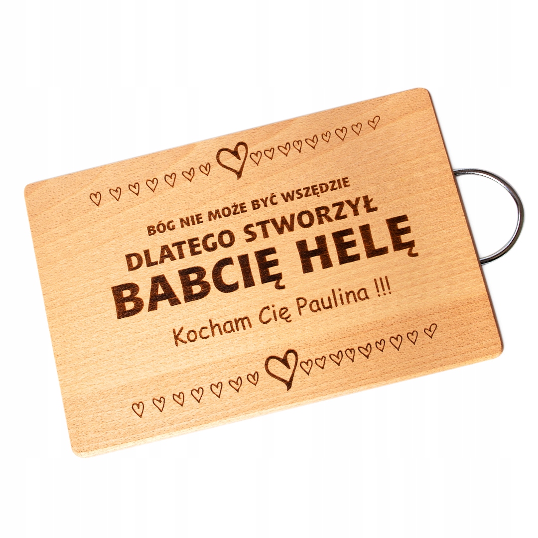 

Deska Do Krojenia Grawer Prezent Na Dzień Babci