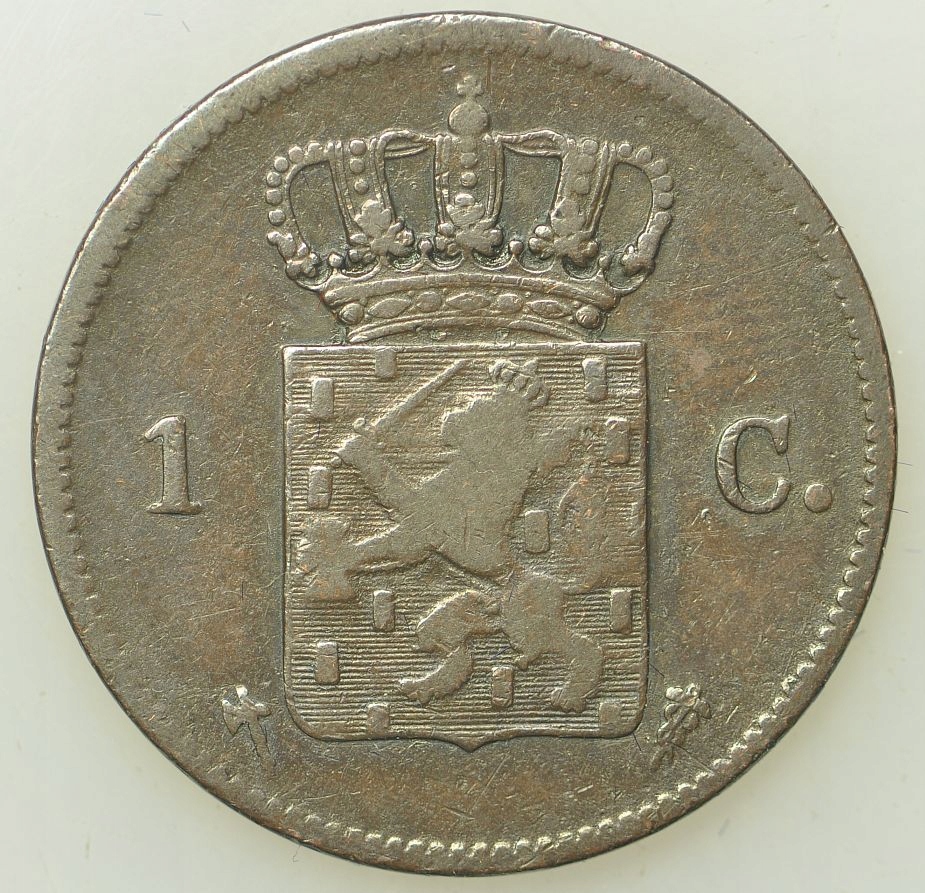 Holandia - 1 cent 1877
