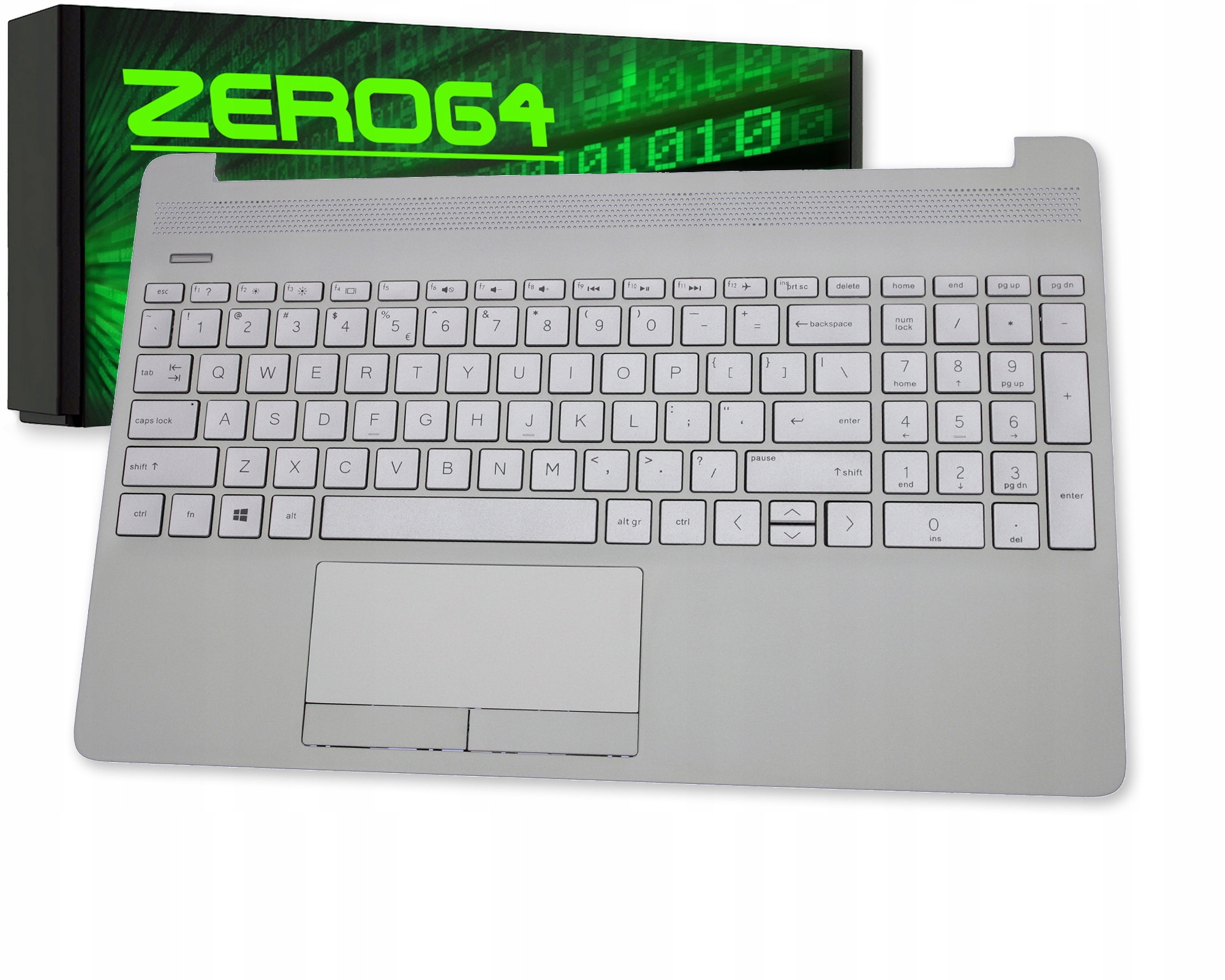 Palmrest Klávesnice pro Hp 250 255 G8 15-GW 15S-DU 15S-DY 15-DW Touchpad