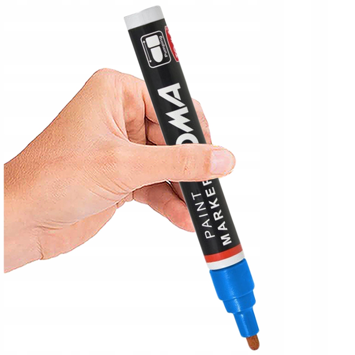 

Olejowy Pisak Toma z Farbą Niebieski Odporny!