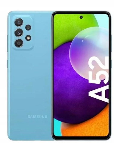 

Samsung Galaxy A52 A525 Ds 6/128GB Blue Nowy