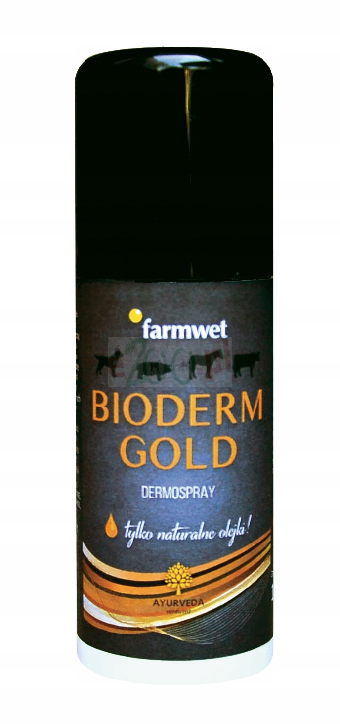 

Bioderm Gold Spray na gojenie ran Farmwet
