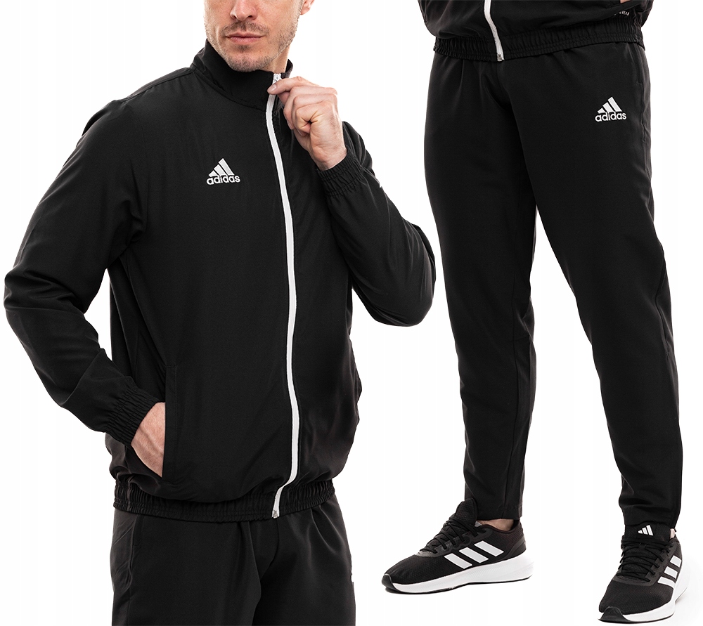 adidas Teplákovka Pánský sportovní komplet Sada Mikina Kalhoty Entrada 22 vel. M