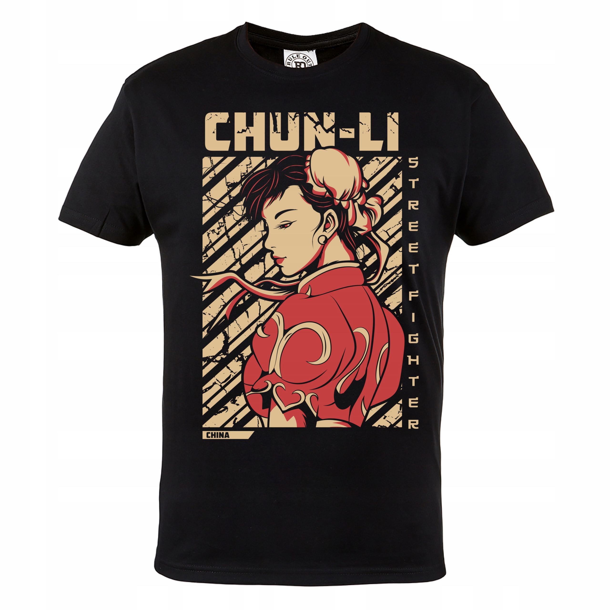 

Męska Koszulka Gra Street Fighter Chun-li